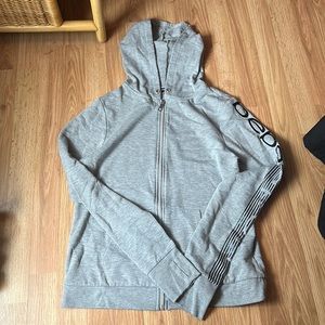Bebe Grey zip up